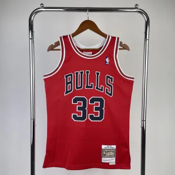 Chicago Bulls Mitchell & Ness Retro Scottie Pippen #33 Men's Jersey