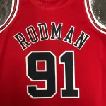 Chicago Bulls Mitchell & Ness Retro Dennis Rodman #91 Men’s Jersey