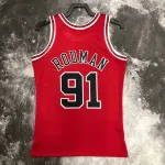 Chicago Bulls Mitchell & Ness Retro Dennis Rodman #91 Men’s Jersey
