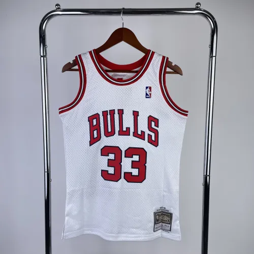 Chicago Bulls Mitchell & Ness Retro Scottie Pippen #33 Herenshirt