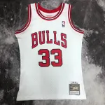 Maglia da uomo Chicago Bulls Mitchell & Ness Retro Scottie Pippen #33