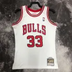 Maglia da uomo Chicago Bulls Mitchell & Ness Retro Scottie Pippen #33
