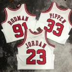 Chicago Bulls Mitchell & Ness Retro Dennis Rodman #91 Men’s Jersey