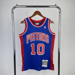 1998-99 Detroit Pistons Mitchell & Ness Classic Blue Men's Jersey - product photo 1998-99 Detroit Pistons Mitchell & Ness Classic Blue Men's Jersey product image