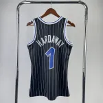 Camiseta Orlando Magic Mitchell & Ness Classic Negra Penny Hardaway #1 Hombre Camiseta de hombre Orlando Magic Mitchell & Ness Classic negra de Penny Hardaway #1