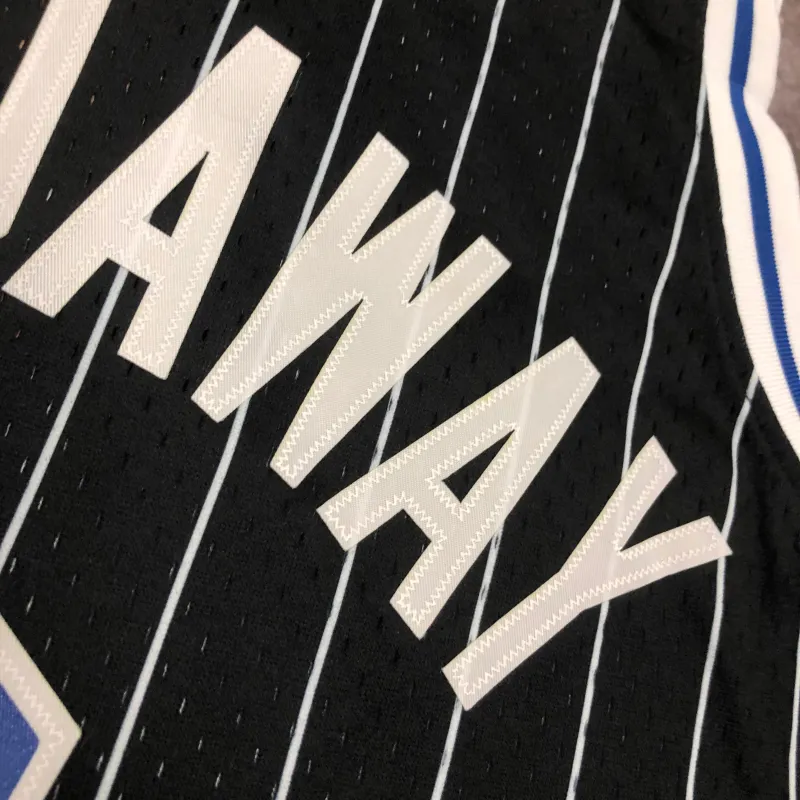 Camiseta de hombre Orlando Magic Mitchell & Ness Classic negra de Penny Hardaway #1