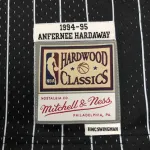 Camiseta de hombre Orlando Magic Mitchell & Ness Classic negra de Penny Hardaway #1