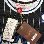 Camiseta de hombre Orlando Magic Mitchell & Ness Classic negra de Penny Hardaway #1