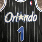 Camiseta de hombre Orlando Magic Mitchell & Ness Classic negra de Penny Hardaway #1