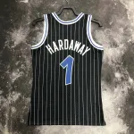 Camiseta de hombre Orlando Magic Mitchell & Ness Classic negra de Penny Hardaway #1