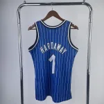 Jersey Orlando Magic Mitchell & Ness Classic Negro Tracy McGrady #1 Hombre