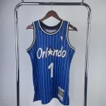 Jersey Orlando Magic Mitchell & Ness Classic Negro Tracy McGrady #1 Hombre