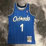 Jersey Orlando Magic Mitchell & Ness Classic Negro Tracy McGrady #1 Hombre