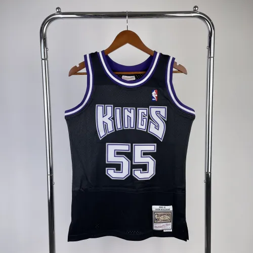 Camiseta de hombre Sacramento Kings Mitchell & Ness Classic Jason Williams #55