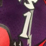 Toronto Raptors Mitchell & Ness Classic Purple Tracy McGrady #1 Jersey | NBA Swingman Jersey