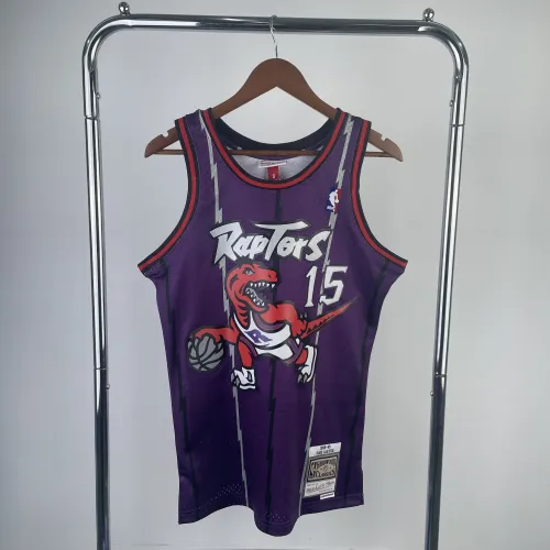 Toronto Raptors Mitchell & Ness Classic Purple Vince Carter #15 Jersey | NBA Swingman Jersey