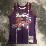 Toronto Raptors Mitchell & Ness Classic Purple Vince Carter #15 Jersey | NBA Swingman Jersey