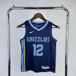 Memphis Grizzlies Ja Morant #12 Jeugd Blauw Jersey Memphis Grizzlies Ja Morant #12 Youth Blue Jersey