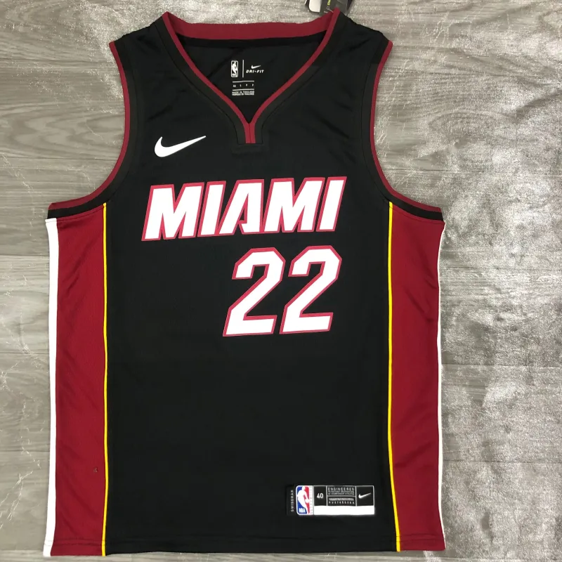 Miami Heat V-Neck Jimmy Butler #22 Men’s Jersey