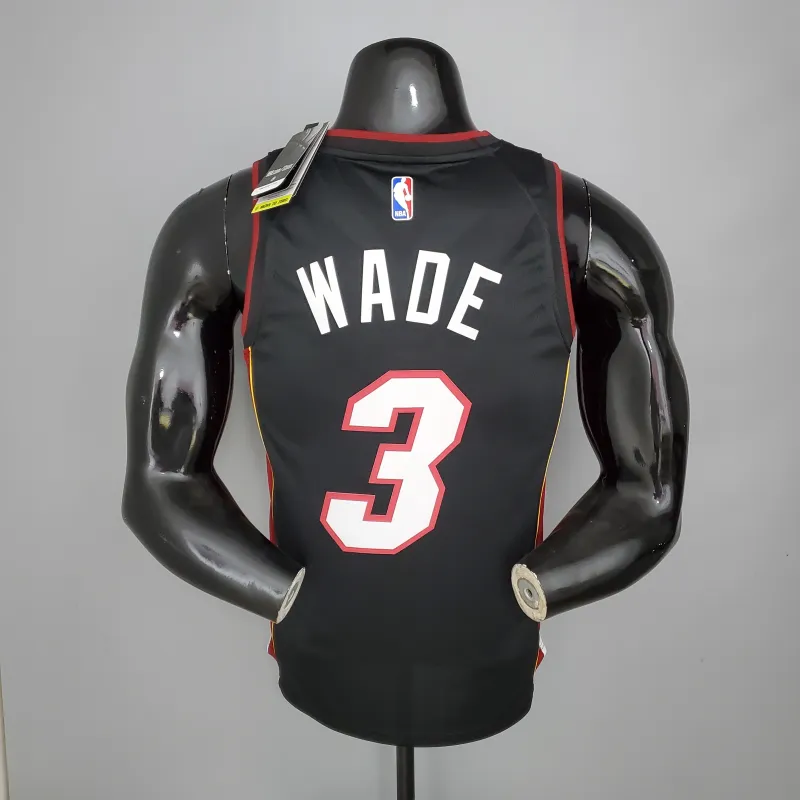 Miami Heat V-Neck Dwyane Wade #3 Men’s Jersey