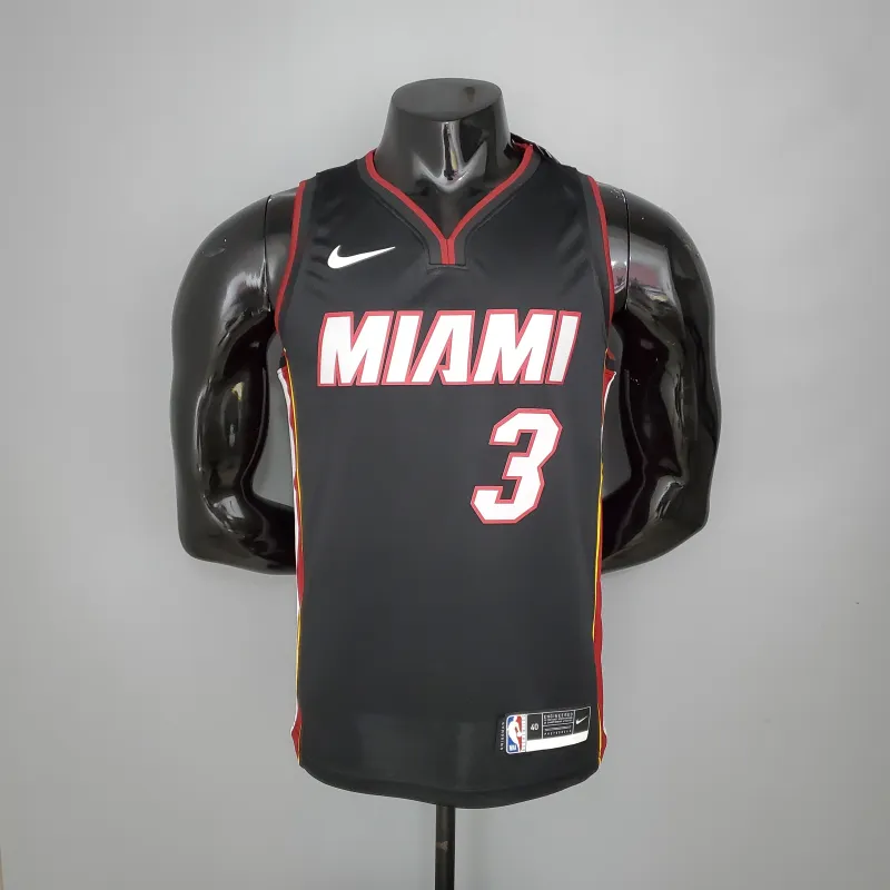 Miami Heat V-Neck Dwyane Wade #3 Men’s Jersey