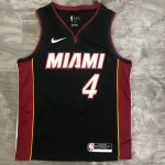 Maillot homme Miami Heat à col en V Victor Oladipo #4 Miami Heat V-Neck Victor Oladipo #4 Men’s Jersey