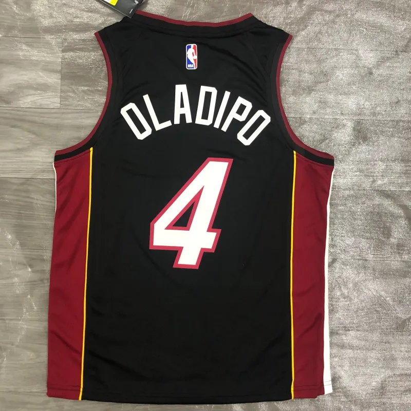 Miami Heat V-Neck Victor Oladipo #4 Men’s Jersey