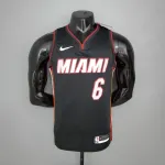 Miami Heat V-Neck LeBron James #6 Men’s Jersey