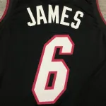 Miami Heat V-Neck LeBron James #6 Men’s Jersey