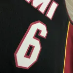 Miami Heat V-Neck LeBron James #6 Men’s Jersey