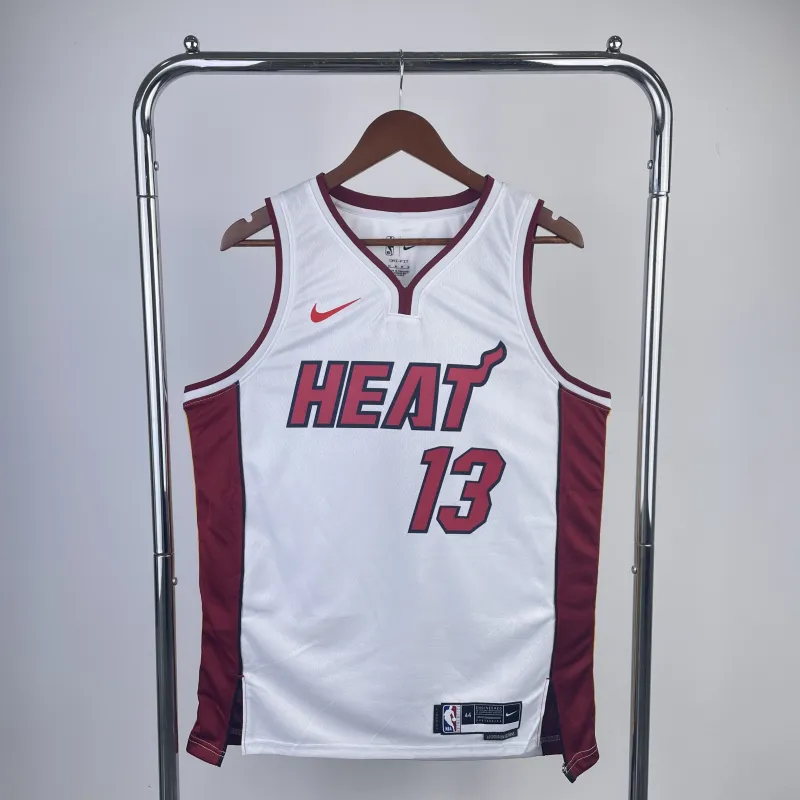 Miami Heat V-Neck Bam Adebayo #13 Men’s Jersey