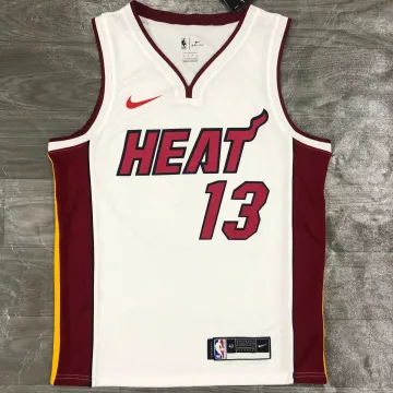Miami Heat V-Ausschnitt Bam Adebayo #13 Herren Trikot