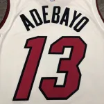 Miami Heat V-hals Bam Adebayo #13 Heren Jersey
