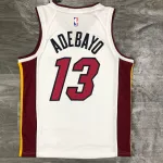 Miami Heat V-hals Bam Adebayo #13 Heren Jersey