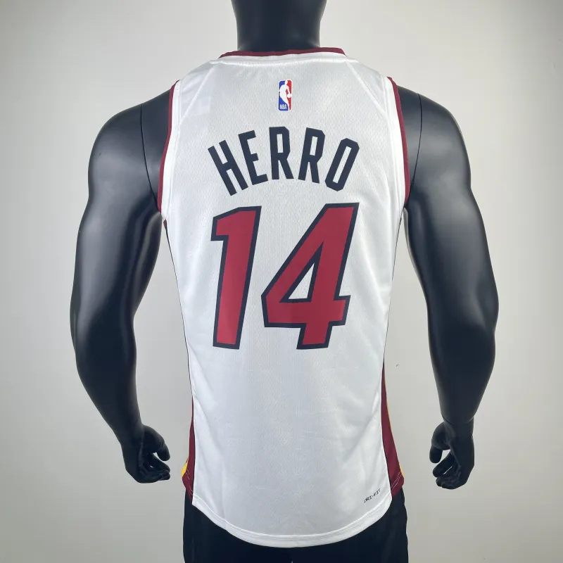 Miami Heat V-Neck Tyler Herro #14 Herren Trikot