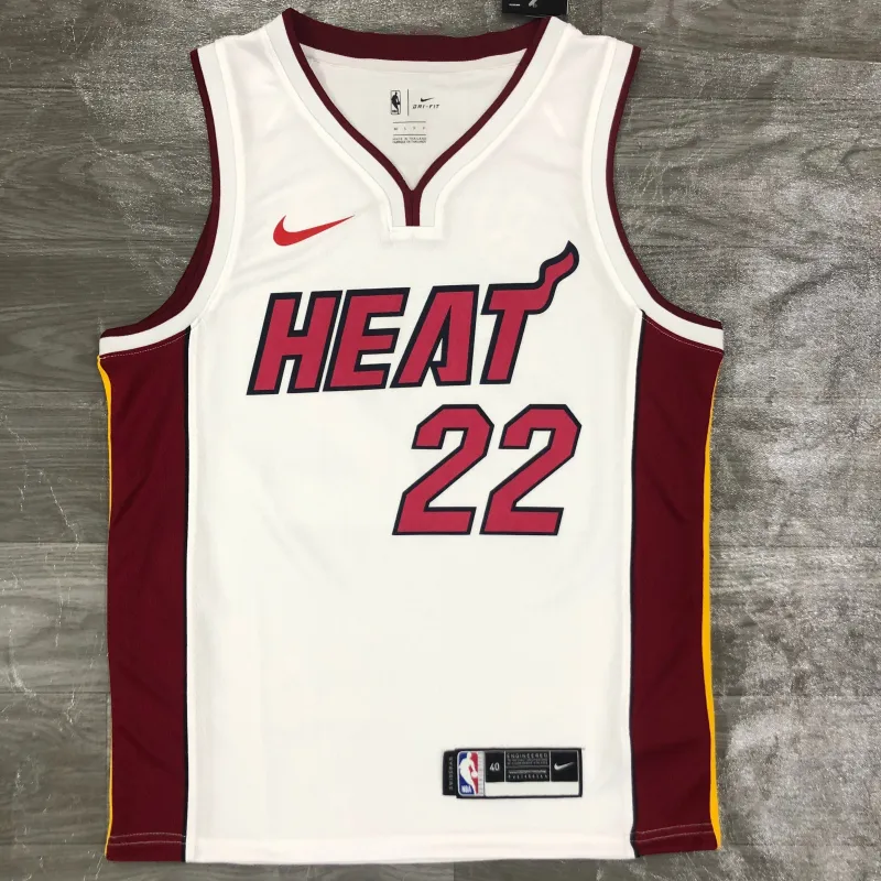 Miami Heat V-Neck Jimmy Butler #22 Men’s Jersey