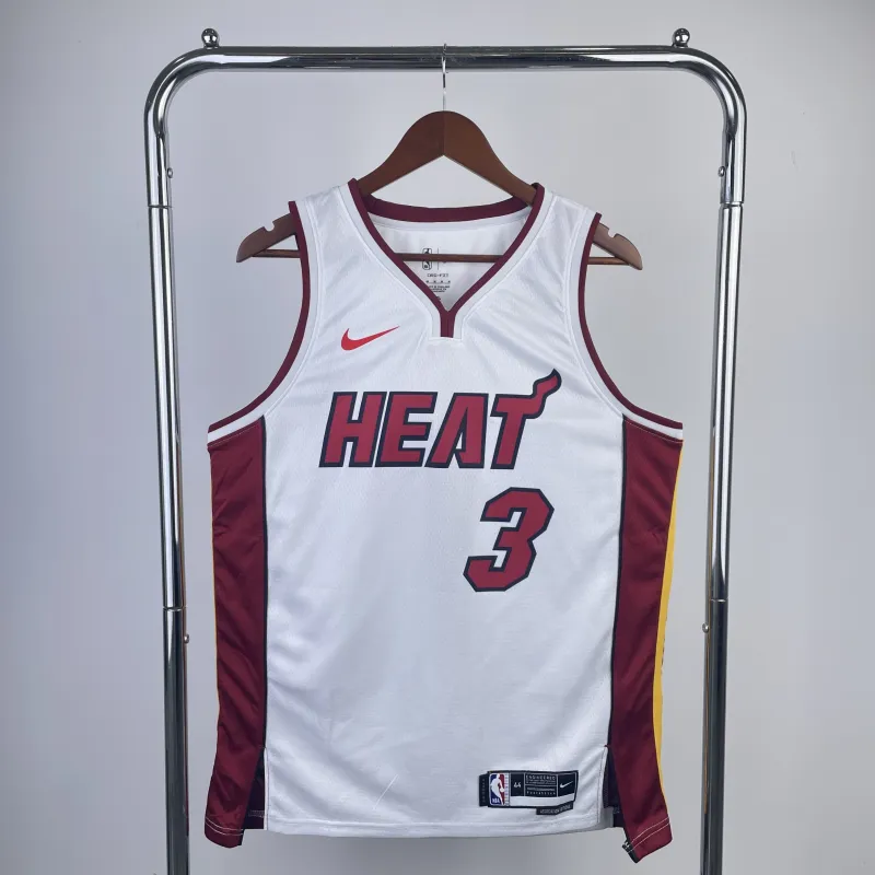 Miami Heat V-Neck Dwyane Wade #3 Men’s Jersey