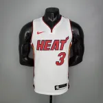 Miami Heat Camiseta cuello pico Dwyane Wade #3 Hombre
