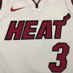 Miami Heat Camiseta cuello pico Dwyane Wade #3 Hombre