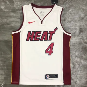 Miami Heat V-Ausschnitt Victor Oladipo #4 Herren Trikot