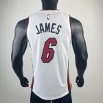 Maglia da uomo Miami Heat con scollo a V di LeBron James (modello #6)