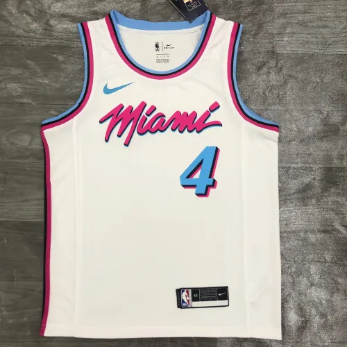Maglia Miami Heat Victor Oladipo #4 Uomo