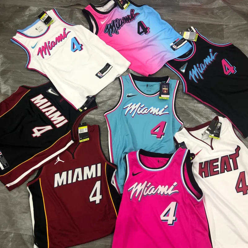 Miami Heat Victor Oladipo #4 Men’s Jersey