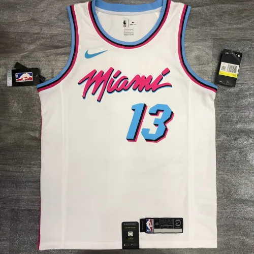Maglia Miami Heat Bam Adebayo #13 Uomo