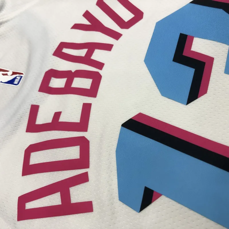 Camisola dos Miami Heat Bam Adebayo #13 para homem