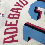 Camisola dos Miami Heat Bam Adebayo #13 para homem