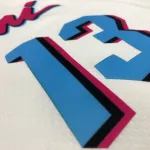 Camisola dos Miami Heat Bam Adebayo #13 para homem