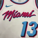 Camisola dos Miami Heat Bam Adebayo #13 para homem