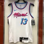 Camisola dos Miami Heat Bam Adebayo #13 para homem