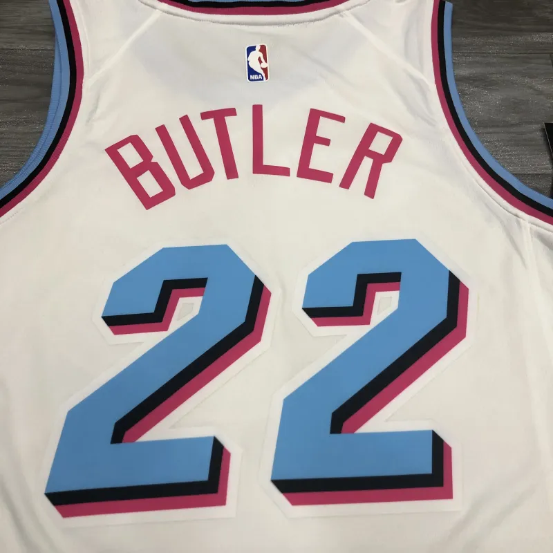 Camisola dos Miami Heat Jimmy Butler #22 para homem